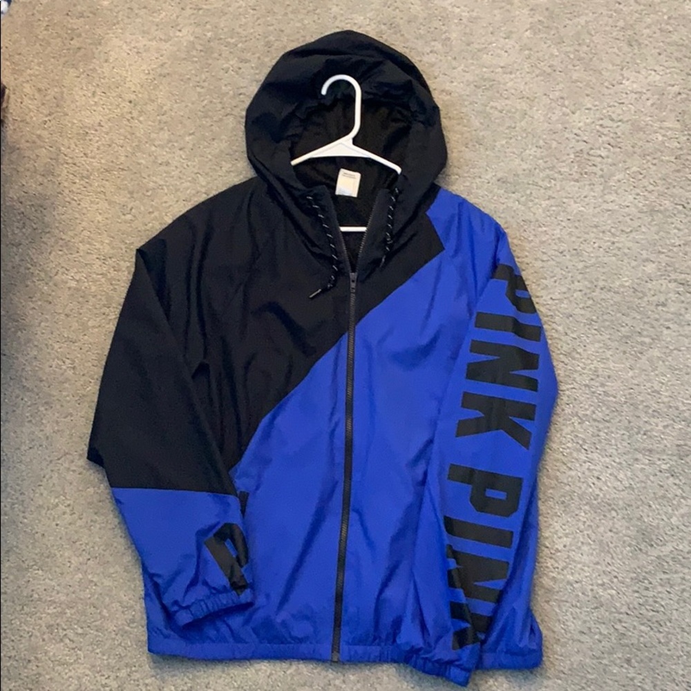 PINK raincoat womens